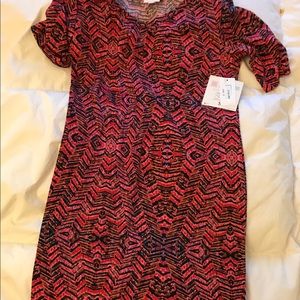 BNWT Julia Lularoe Small dress! Pretty in pink!